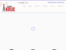 Tablet Screenshot of kruxradio.com